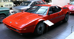 BMW M1, erstes Modell der BMW Motorsport GmbH